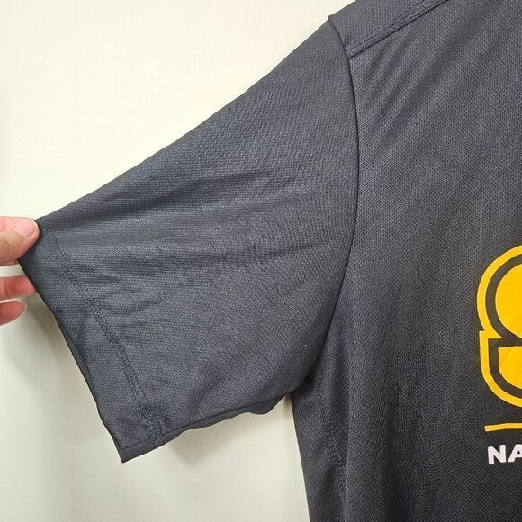 NFL Team Apparel Steelers Shirt Sleeve Black & Yellow XL - Picture 5 of 10